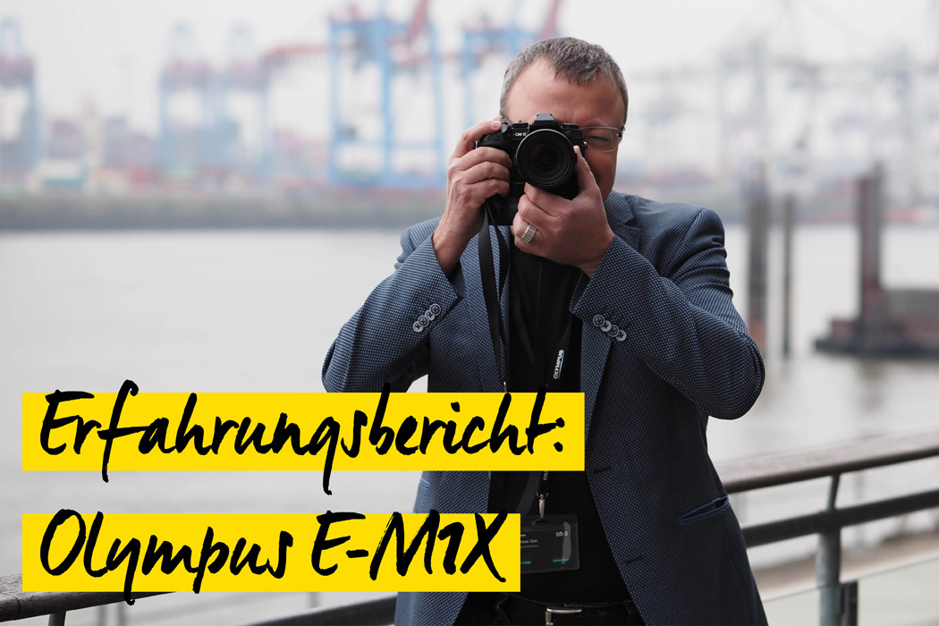 Mann fotografiert